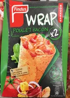 Mängden socker i Wrap Poulet Bacon