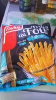 Mängden socker i Frites au four l'allumette