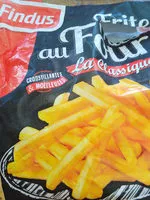 Mängden socker i Frites au four la classique