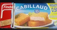 Mängden socker i Cabillaud pané, qualité 100% filet