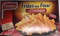 Mängden socker i Frites au four La classique