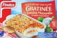 Mängden socker i Plat cuisiné gratinée tomates mozzarella Findus