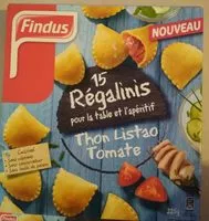 Mängden socker i Régalinis thon listao et tomate