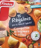 Mängden socker i 15 Régalinis compotér de legules du soleil