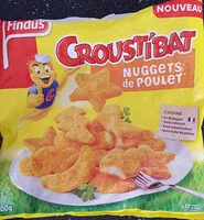 Mängden socker i Nuggets de poulet