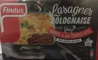 Mängden socker i Lasagnes à la Bolognaise VBF et Charolaise