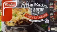 Mängden socker i Moussaka de Boeuf