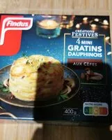 Mängden socker i 4 mini gratins dauphinois