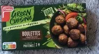 Mängden socker i Boulettes végétales