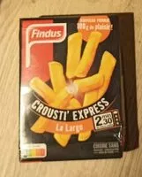 Mängden socker i Crousti' express