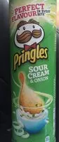 Mängden socker i Pringles sour cream & onion