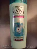 Mängden socker i Elvive arcilla extraordinaria champú