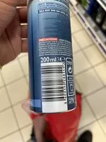 Mängden socker i Déodorant MEN Bacti-pur 48h fraîcheur propre 200ml