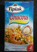 Mängden socker i Tipiak Couscous