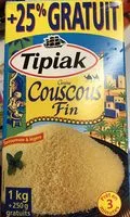 Mängden socker i Tipiak - Graine Couscous Fin (+25% gratuit)