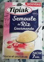 Mängden socker i Semoule de riz gourmande