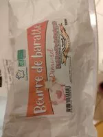 Mängden socker i Beurre de baratte