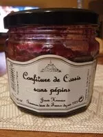 Mängden socker i Confiture de cassis sans pépins