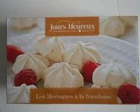 Mängden socker i Les meringues à la framboise