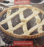 Mängden socker i La tarte des alpes aux myrtilles