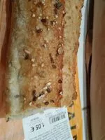 Mängden socker i Baguette céréales