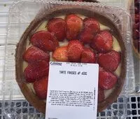 Mängden socker i Tarte fraise 4p 450g