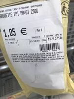 Mängden socker i Baguette casi