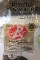 Mängden socker i BRIOCHE LABEL ROUGE 600G