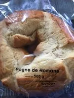 Mängden socker i Pogne de Romans