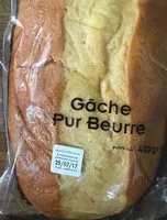 Mängden socker i Gâche pur beurre