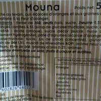 Mängden socker i Mouna