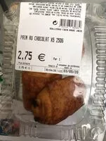 Mängden socker i Pains au chocolat X5 250g