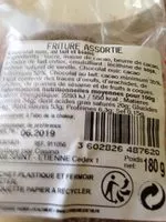 Mängden socker i Friture chocolat noir blanc lait