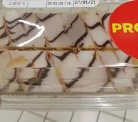 Mängden socker i Millefeuille