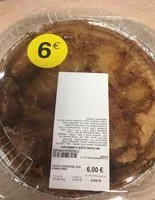 Mängden socker i Tarte vergoise poires