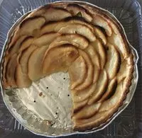 Mängden socker i Tarte aux pommes