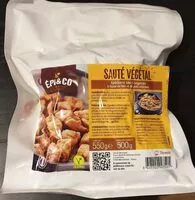 Mängden socker i Sauté Végétal