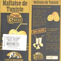 Mängden socker i ORANGE MALTAISE de Tunisie