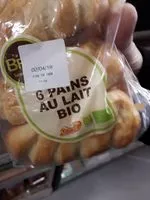 Mängden socker i Pains au lait  bio