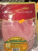 Mängden socker i Jambon cuit supérieur