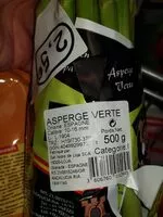 Mängden socker i Asperge verte