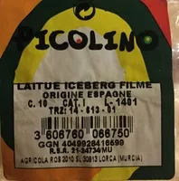 Mängden socker i Laitue Iceberg filme