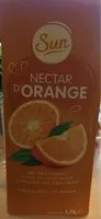 Mängden socker i Nectar d'orange