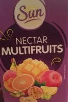 Mängden socker i Nectar multifruits