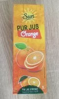 Mängden socker i Pur jus orange