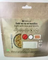 Mängden socker i Dahl au riz et lentilles