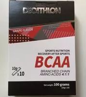 Mängden socker i BCAA grape flavor