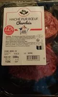 Mängden socker i Haché pur bœuf Charolais