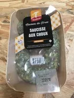 Mängden socker i Saucisse aux choux