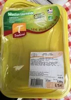 Mängden socker i Selection gourmande chipolatas